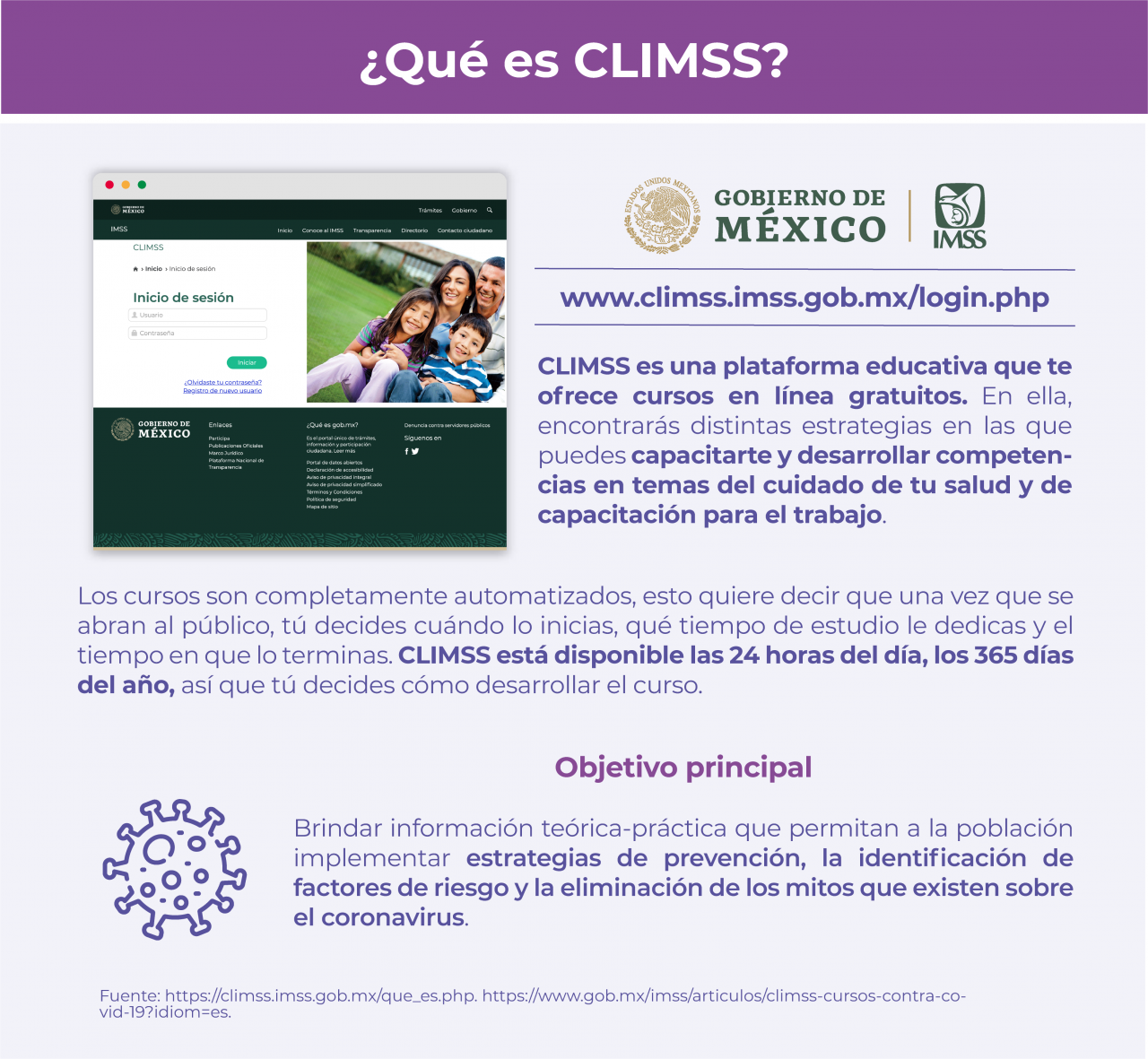 » Plataforma CLIMSS, Cursos De Capacitación Que Tiene El IMSS