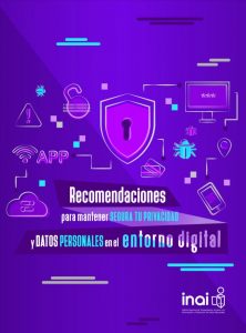 Recomendaciones para mantener segura tu privacidad y datos personales en el entorno digital